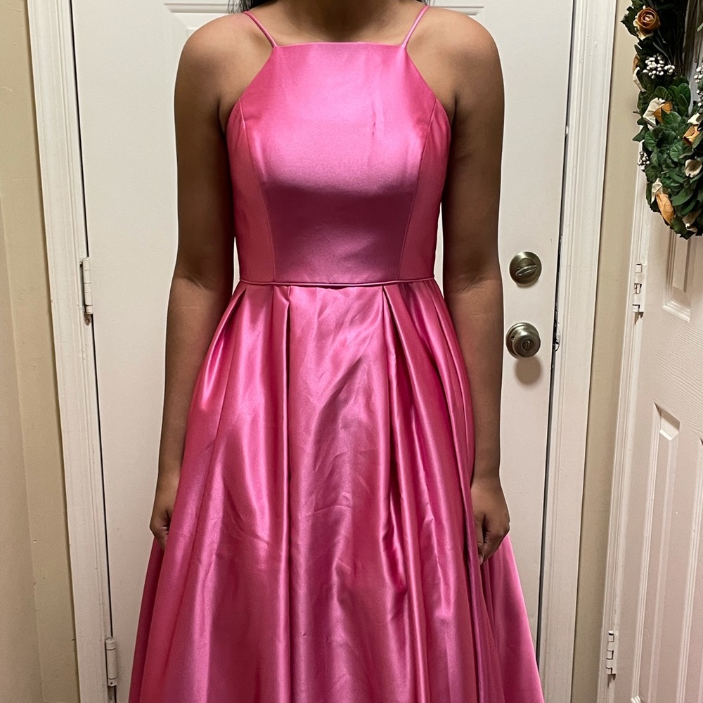 Camille La Vie Pink Evening Long Dress